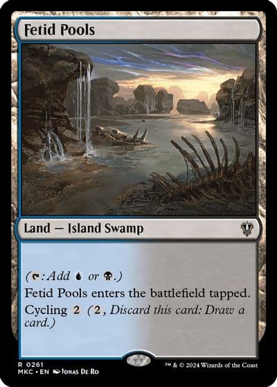 Fetid Pools Commander: Murders at Karlov Manor Magic card