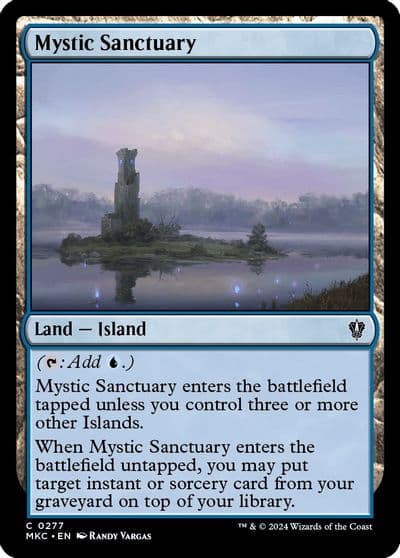 Mystic Sanctuary Commander: Murders at Karlov Manor Magic card
