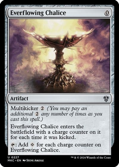 Everflowing Chalice Commander: Murders at Karlov Manor Magic card