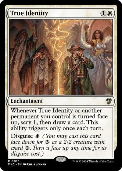 True Identity Commander: Murders at Karlov Manor Magic card