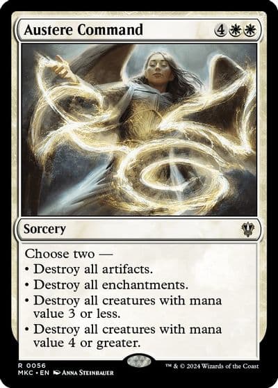 Austere Command Commander: Murders at Karlov Manor Magic card