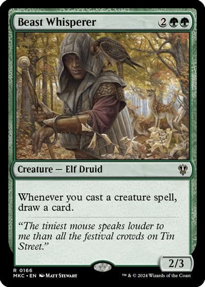 Beast Whisperer Commander: Murders at Karlov Manor Magic card