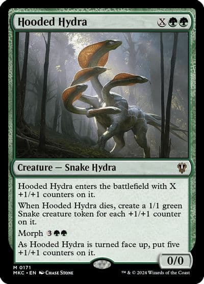 Hooded Hydra Commander: Murders at Karlov Manor Magic card