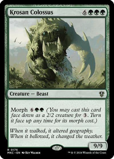 Krosan Colossus Commander: Murders at Karlov Manor Magic card