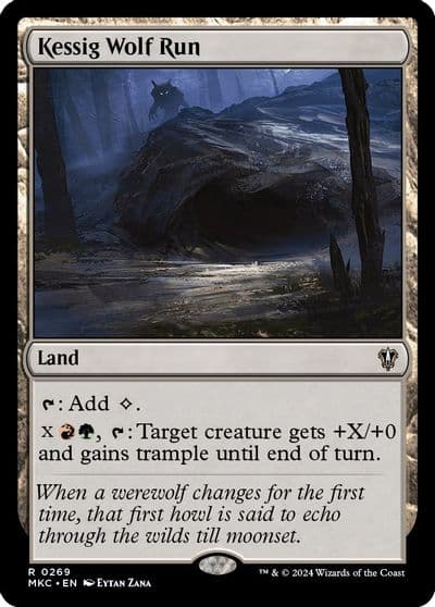 Kessig Wolf Run Commander: Murders at Karlov Manor Magic card