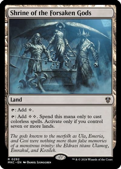 Shrine of the Forsaken Gods Commander: Murders at Karlov Manor Magic card