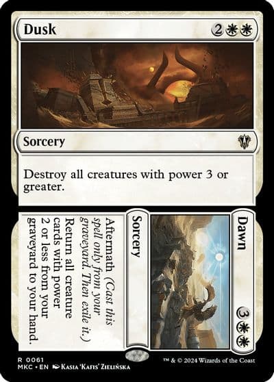 Dusk Dawn Commander: Murders at Karlov Manor Magic card