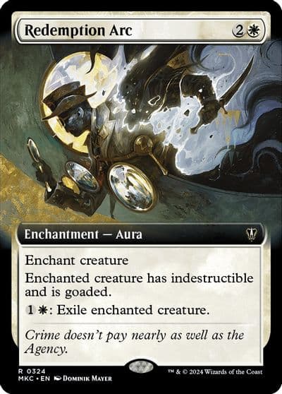 Redemption Arc Extended Art Commander: Murders at Karlov Manor Magic card