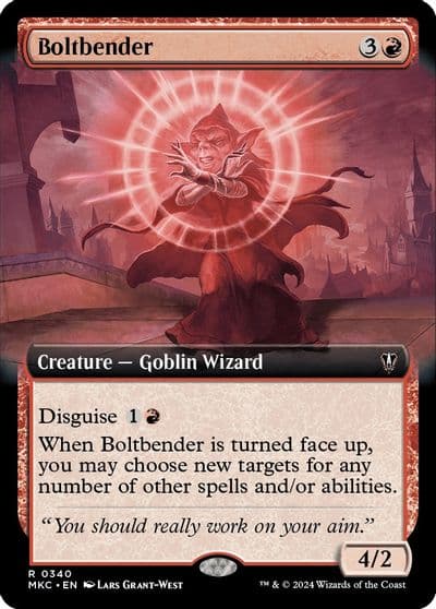 Boltbender Extended Art Commander: Murders at Karlov Manor Magic card
