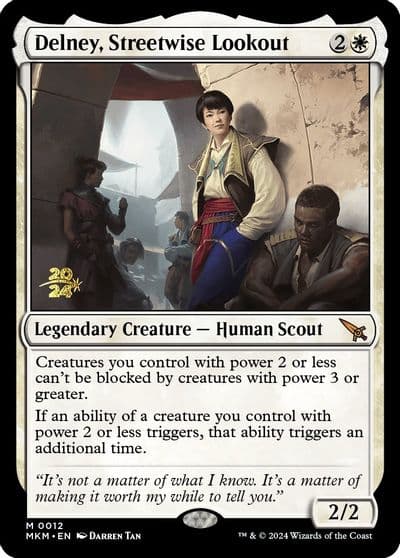 Delney Streetwise Lookout Prerelease Cards Magic card
