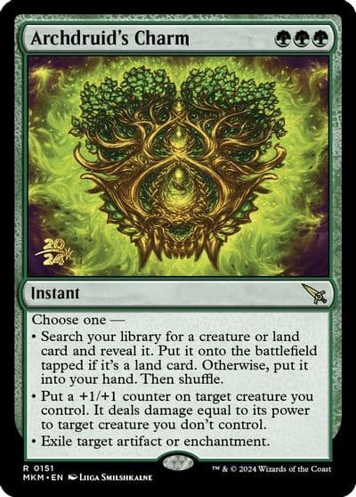 Archdruids Charm Prerelease Cards Magic card