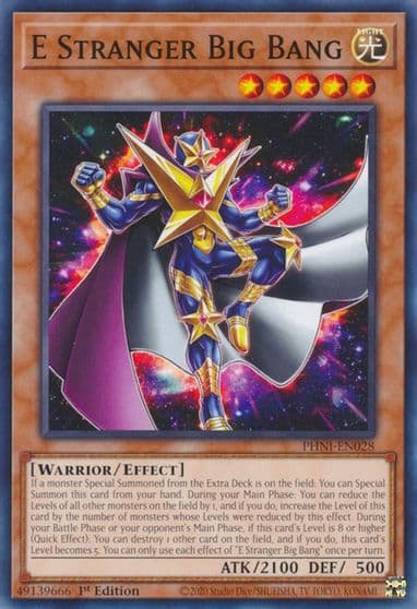 E Stranger Big Bang Phantom Nightmare Yu-Gi-Oh! card