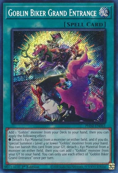 Goblin Biker Grand Entrance Phantom Nightmare Yu-Gi-Oh! card