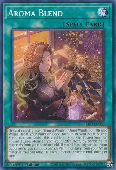 Aroma Blend Phantom Nightmare Yu-Gi-Oh! card