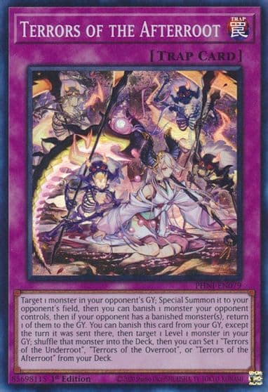 Terrors of the Afterroot Phantom Nightmare Yu-Gi-Oh! card
