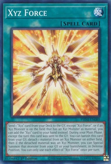 Xyz Force Phantom Nightmare Yu-Gi-Oh! card