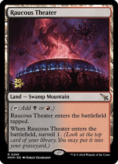 Raucous Theater Prerelease Cards Magic card