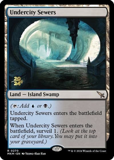 Undercity Sewers Prerelease Cards Magic card