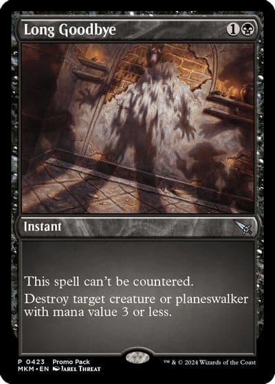 Long Goodbye Promo Pack: Murders at Karlov Manor Magic card