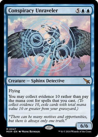 Conspiracy Unraveler Promo Pack: Murders at Karlov Manor Magic card
