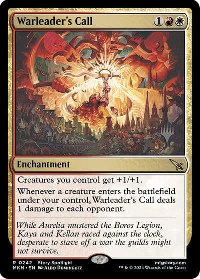 Warleaders Call Promo Pack: Murders at Karlov Manor Magic card