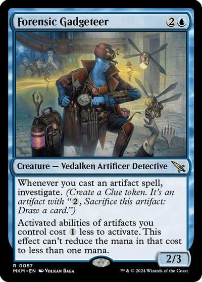 Forensic Gadgeteer Promo Pack: Murders at Karlov Manor Magic card