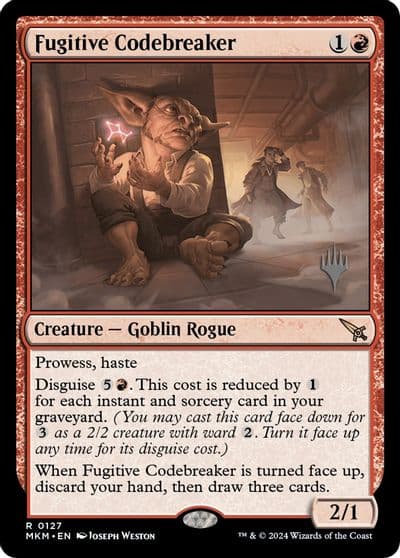Fugitive Codebreaker Promo Pack: Murders at Karlov Manor Magic card