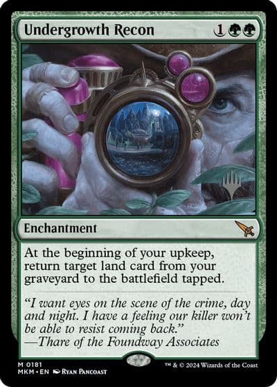 Undergrowth Recon Promo Pack: Murders at Karlov Manor Magic card