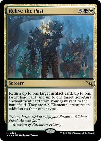 Relive the Past Promo Pack: Murders at Karlov Manor Magic card
