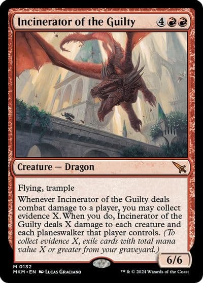 Incinerator of the Guilty Promo Pack: Murders at Karlov Manor Magic card