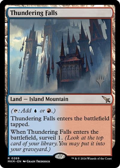 Thundering Falls Promo Pack: Murders at Karlov Manor Magic card