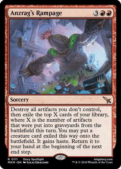 Anzrags Rampage Promo Pack: Murders at Karlov Manor Magic card
