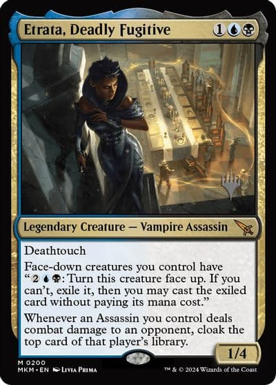 Etrata Deadly Fugitive Promo Pack: Murders at Karlov Manor Magic card