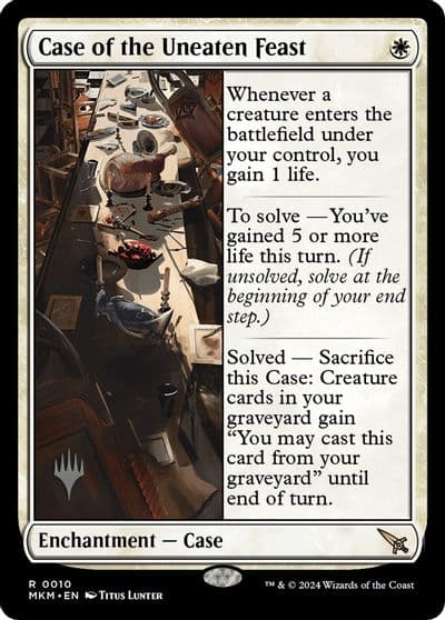 Case of the Uneaten Feast Promo Pack: Murders at Karlov Manor Magic card