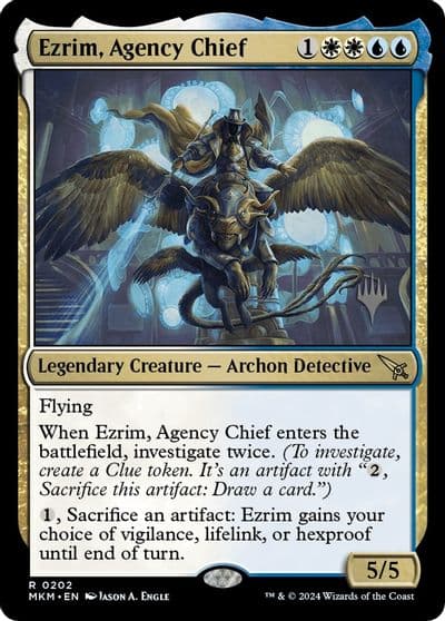 Ezrim Agency Chief Promo Pack: Murders at Karlov Manor Magic card