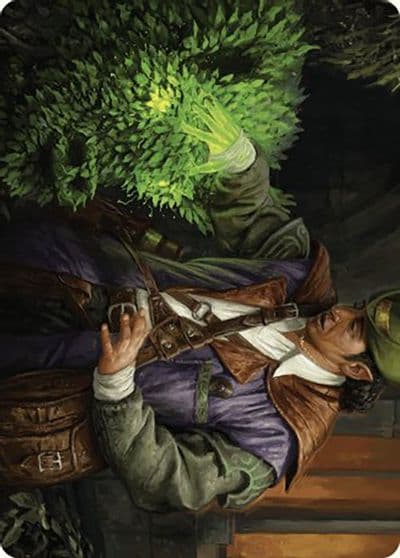 Hedge Whisperer Art Card Art Series: Murders at Karlov Manor Magic card