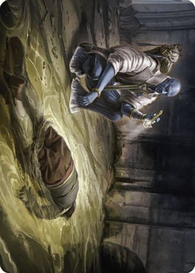 Drag the Canal Art Card Art Series: Murders at Karlov Manor Magic card