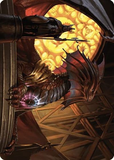 Niv Mizzet Guildpact Art Card 21 49 Art Series: Murders at Karlov Manor Magic card