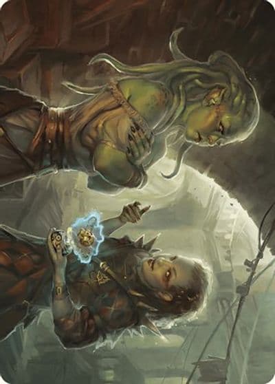 Extract a Confession Art Card Art Series: Murders at Karlov Manor Magic card