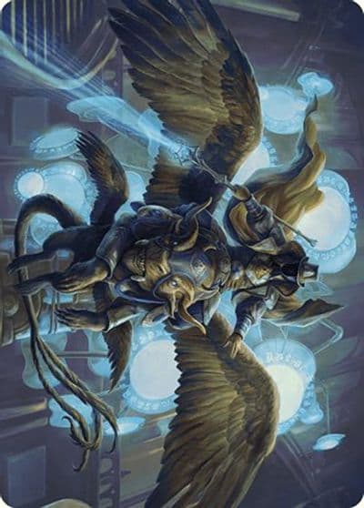 Ezrim Agency Chief Art Card Art Series: Murders at Karlov Manor Magic card
