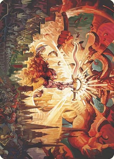 Warleaders Call Art Card 23 49 Art Series: Murders at Karlov Manor Magic card