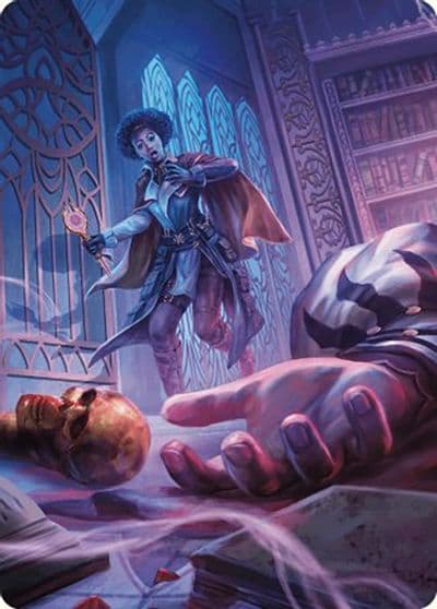 Deadly Complication Art Card Art Series: Murders at Karlov Manor Magic card