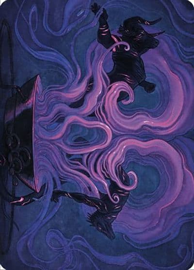 Macabre Reconstruction Art Card Art Series: Murders at Karlov Manor Magic card