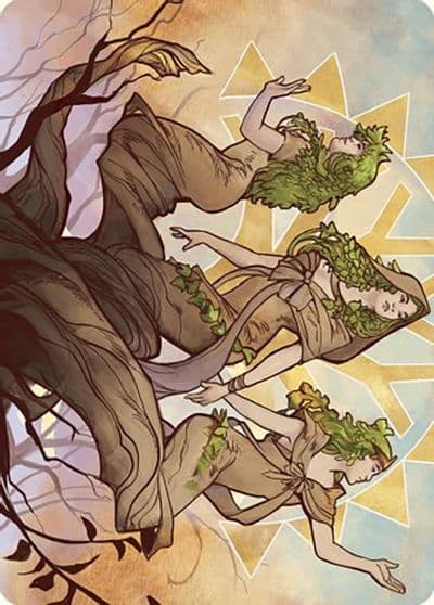 Trostani Three Whispers Art Card Art Series: Murders at Karlov Manor Magic card