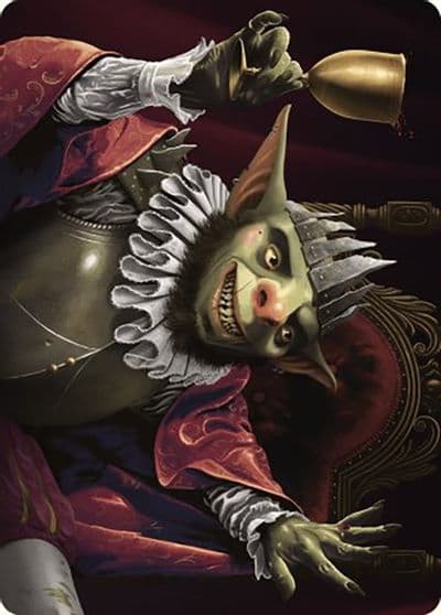 Krenko Baron of Tin Street Art Card Art Series: Murders at Karlov Manor Magic card
