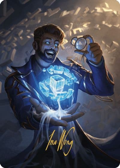 Deduce Art Card Gold Stamped Signature Art Series: Murders at Karlov Manor Magic card