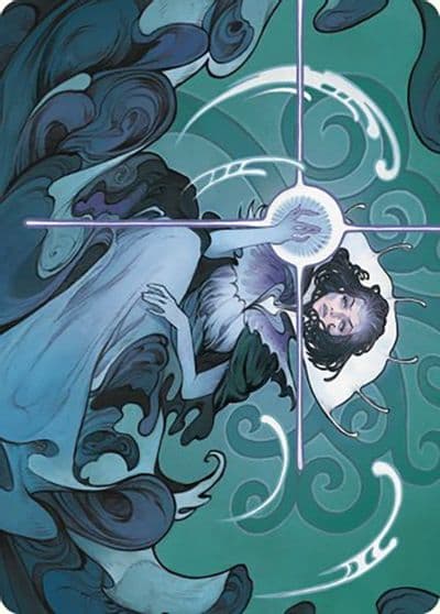 Vannifar Evolved Enigma Art Card Art Series: Murders at Karlov Manor Magic card