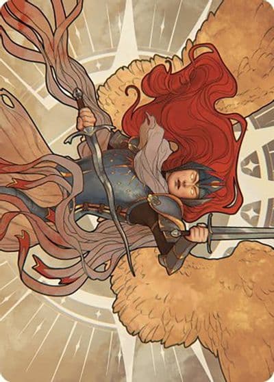 Aurelia the Law Above Art Card 36 49 Art Series: Murders at Karlov Manor Magic card