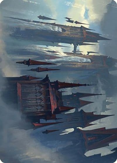 Thundering Falls Art Card Art Series: Murders at Karlov Manor Magic card