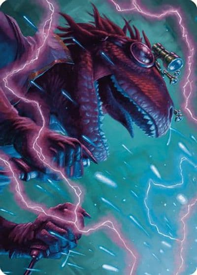 Kylox Visionary Inventor Art Card Art Series: Murders at Karlov Manor Magic card
